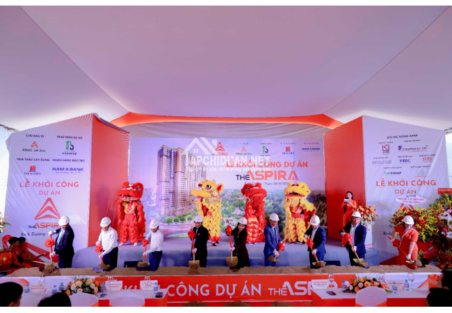 Lễ khởi công dự án The Aspira khởi đầu không gian sống đẳng cấp