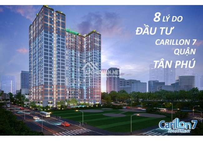 8 Lý do đầu tư dự án Carillon 7 Quận Tân Phú