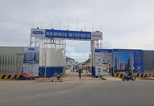 Tiến độ xây dựng dự án căn hộ AIO CITY Bình Tân tháng 11 năm 2021