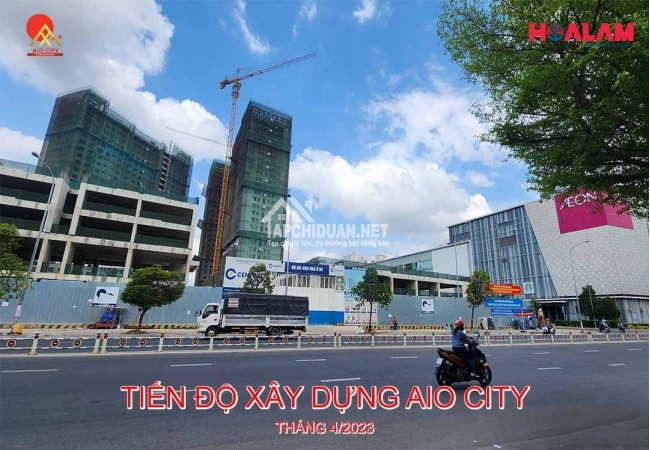 Tiến độ xây dựng chung cư AIO City Tên Lửa Quận Bình Tân.