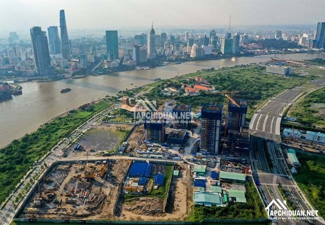 BĐS Thủ Thiêm hút giới đầu tư với các dự án ven sông Sài Gòn