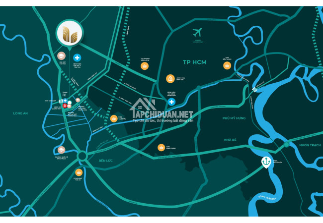 5 Điểm nổi bật từ vị trí của LA Home Long An