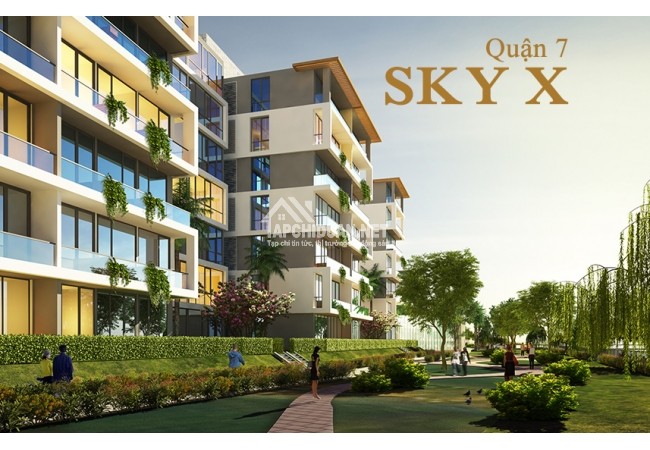 Dự án Sky X Quận 7 - Jamona Sky Villas resort của gia đình bạn