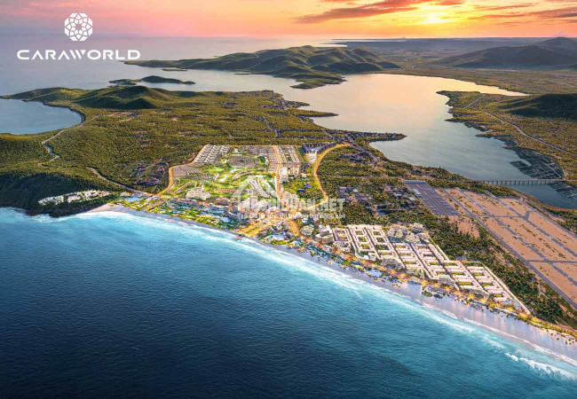 Sắp ra mắt siêu đô thị trái tim CaraWorld, 'hàng xóm chung vách' với sân bay quốc tế Cam Ranh