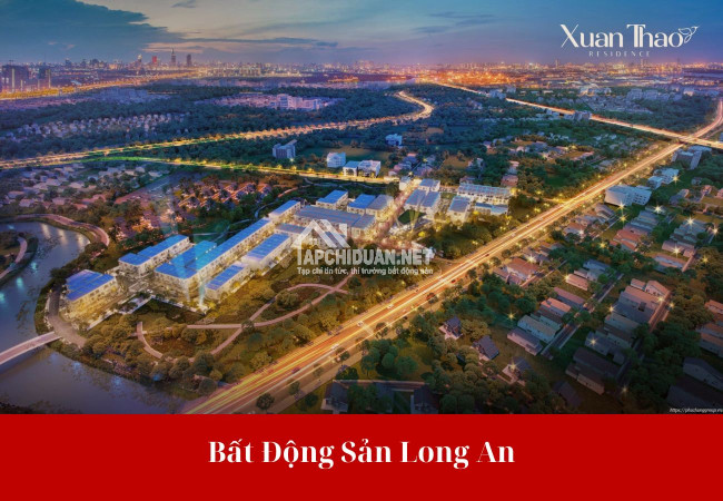 Chủ đầu tư lớn đổ bộ Bất động sản Long An: Cơ hội vàng cho nhà đầu tư