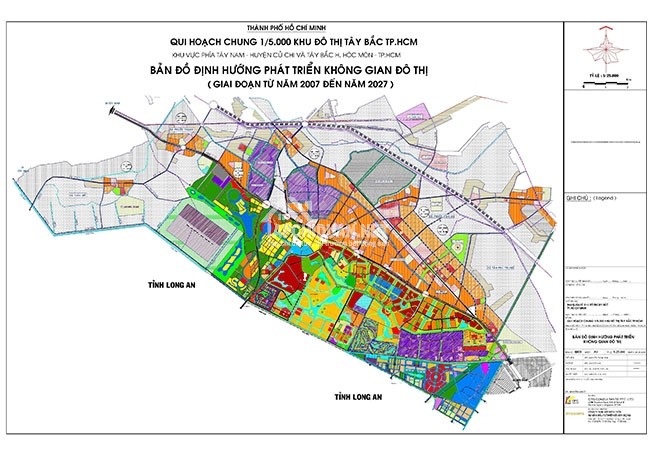 Đề xuất giảm diện tích Khu Độ Thị Tây Bắc Tp.HCM
