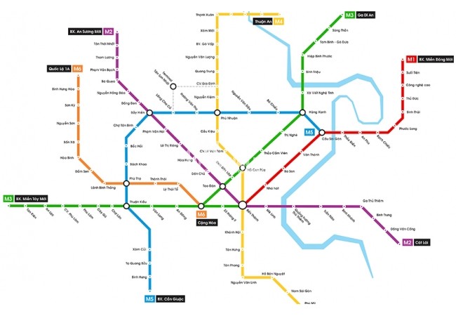 Điều chỉnh quy hoạch xung quanh các nhà ga metro trong bán kính 500-1000m
