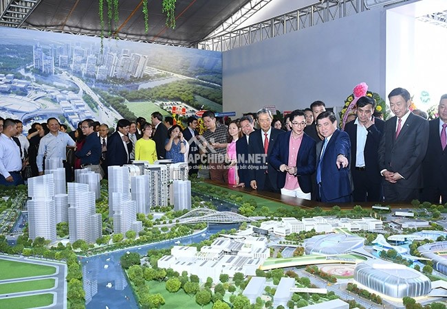 Lể động thổ dự án SaiGon Sports City Quận 2 Phân khu Velona.