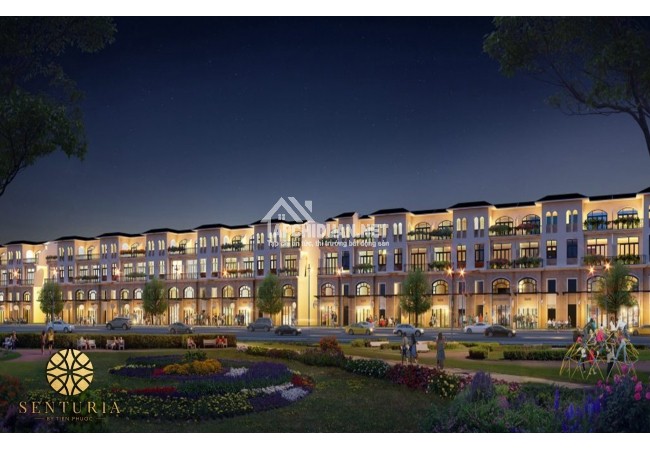 Shophouse dự án Senturia Nam Sai Gon thu hút khách hàng đầu tư.