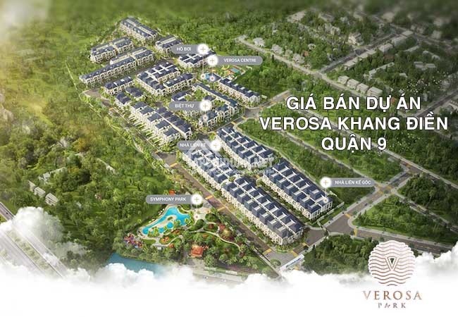 Giá bán dự án nhà phố Verosa Park Khang Điền Quận 9