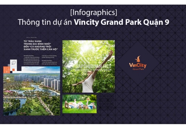 [Infographics] Thông tin dự án Vincity Grand Park Quận 9 - Phần 2