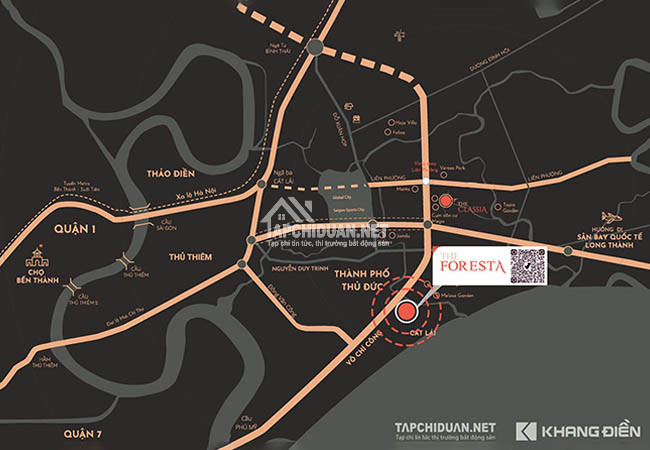 Khu biệt thự The Foresta Khang Điền - Điểm đến lý tưởng cho người thành đạt