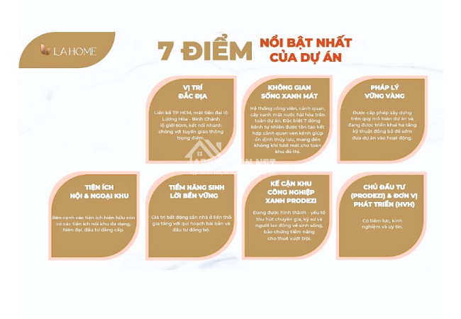 7 điểm nổi bật của dự án khu đô thị La Home Long An