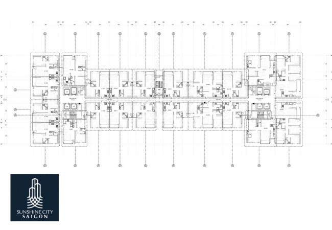 Mặt bằng chi tiết block A1 căn hộ Sunshine City Sài Gòn