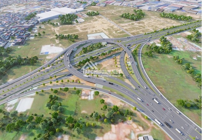  Lộ diện cầu vượt trên đường Vành đai 3 đoạn qua Bình Dương