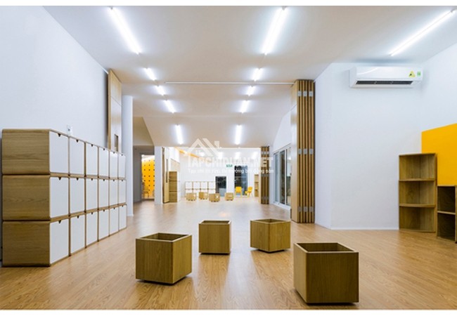 Nhà cũ hóa thành nhà trẻ tại trung tâm thành phố 