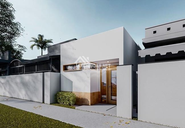 Nhà Phố Kết Hợp StudiO Hiện Đại Tại Cần Thơ