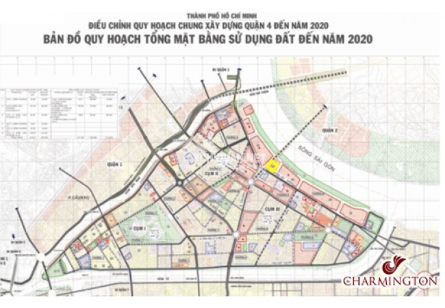 Quy hoạch chi tiết Quận 4 tầm nhìn đến năm 2020