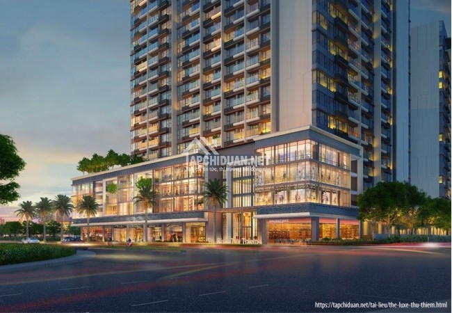 Shophouse Thủ Thiêm The Luxe Refico