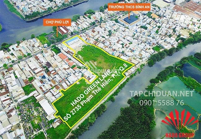 Sức Hút Từ Vị Trí Lý Tưởng Của Căn Hộ Hà Đô Green Lane Quận 8