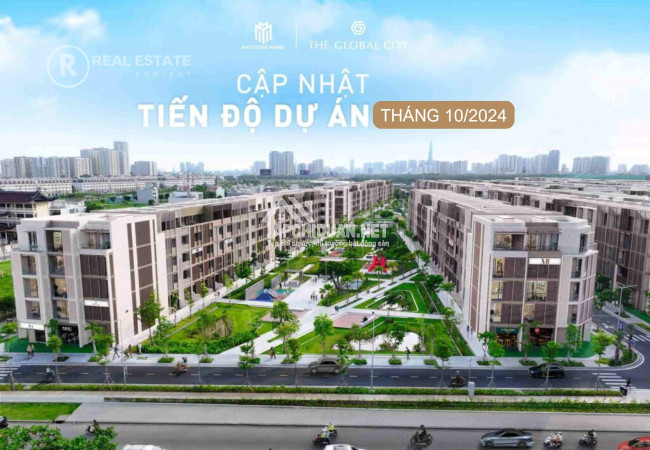 Toàn cảnh tiến độ xây dựng dự án Global City tháng 11/2024
