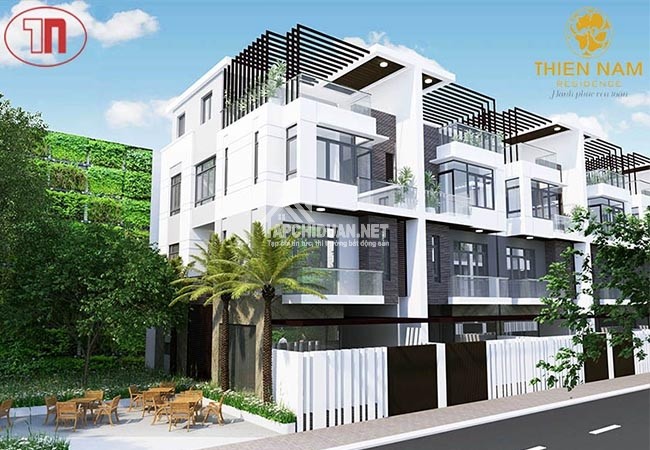 Nhà phố có thiết kế đẹp tại khu dân cư Thiên Nam Residence Quận 12