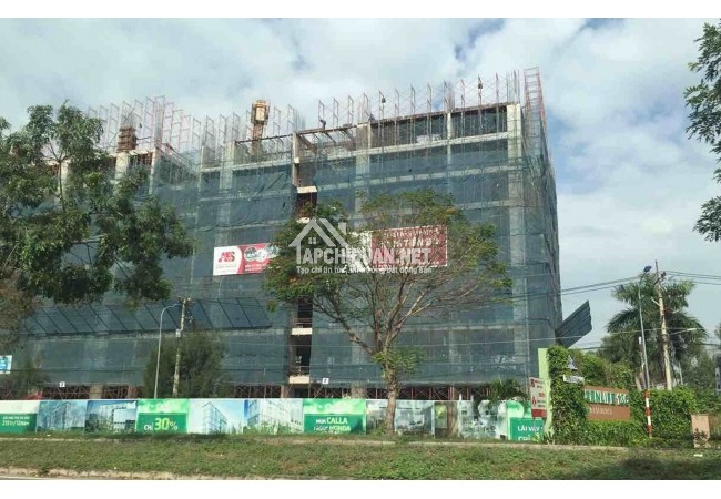 Tiến độ xây dựng dự án căn hộ Calla Garden tháng 1 năm 2018