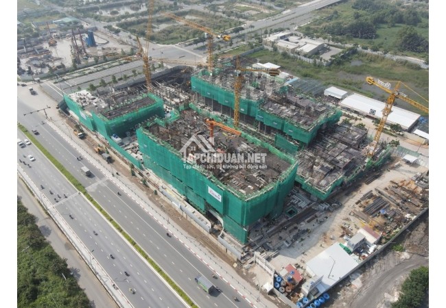 Tiến độ xây dựng dự án The River Thủ Thiêm tháng 11 năm 2020