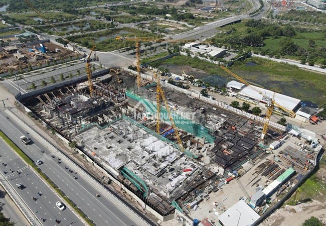 Tiến Độ Xây Dựng The River Thủ Thiêm Quận 2