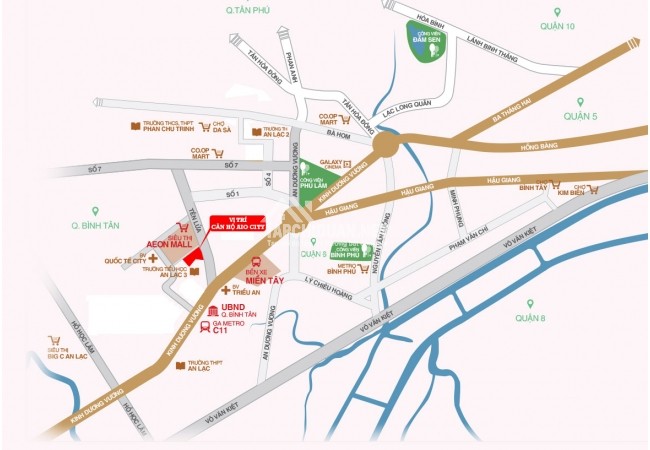Mua dự án căn hộ Aio City bên cạnh siêu thị Aeon Bình Tân LH 0933 611 224