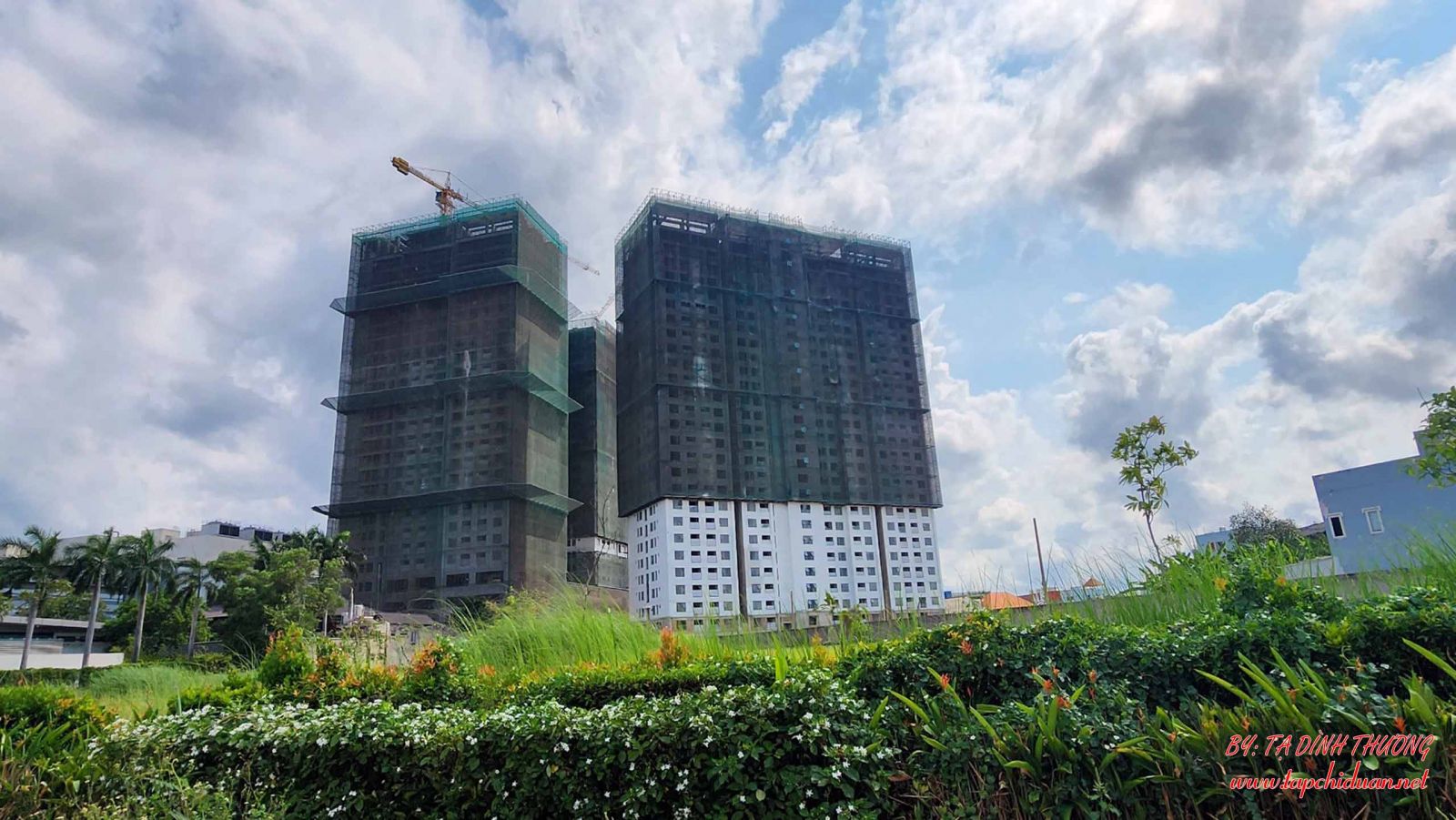 Tiến độ xây dựng chung cư AIO City Tên Lửa Quận Bình Tân tháng 4 năm 2023