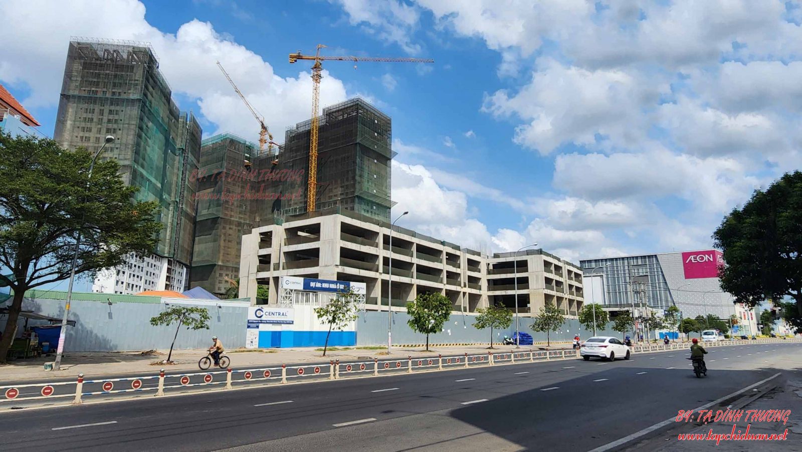Tiến độ xây dựng chung cư AIO City Tên Lửa Quận Bình Tân tháng 4 năm 2023