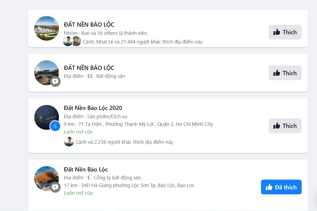 Quảng cáo đất nền Bảo Lộc Greenwich