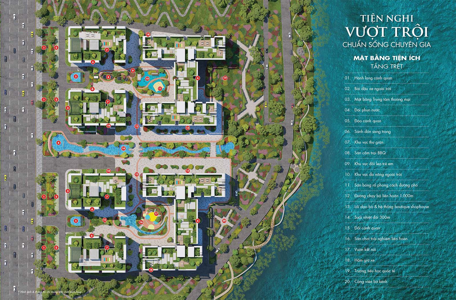 Chi tiết 20 tiện ích nội khu vượt trội có mặt tại Astral City Bình Dương