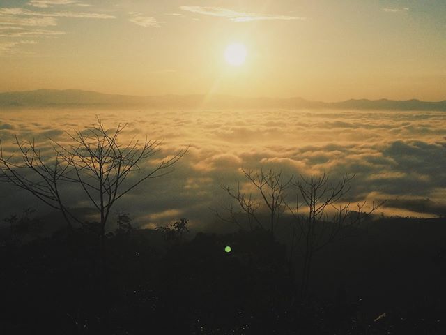 ngắm nhìn bình minh tại ngôi nhà thứ 2 của mình tại bảo lộc