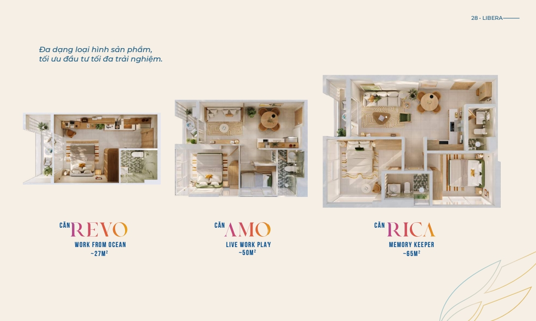 thiết kế căn hộ Libera Nha Trang