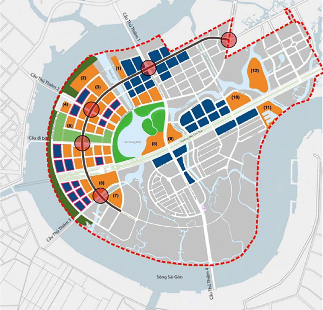 Quy hoạch khu đô thị mới Thủ Thiêm theo kiến trúc mới, hiệu lực từ tháng 1/2022