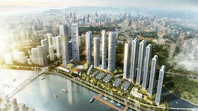 Phối cảnh dự án One Alpha Riverside District One của nhà đầu tư Alpha King.