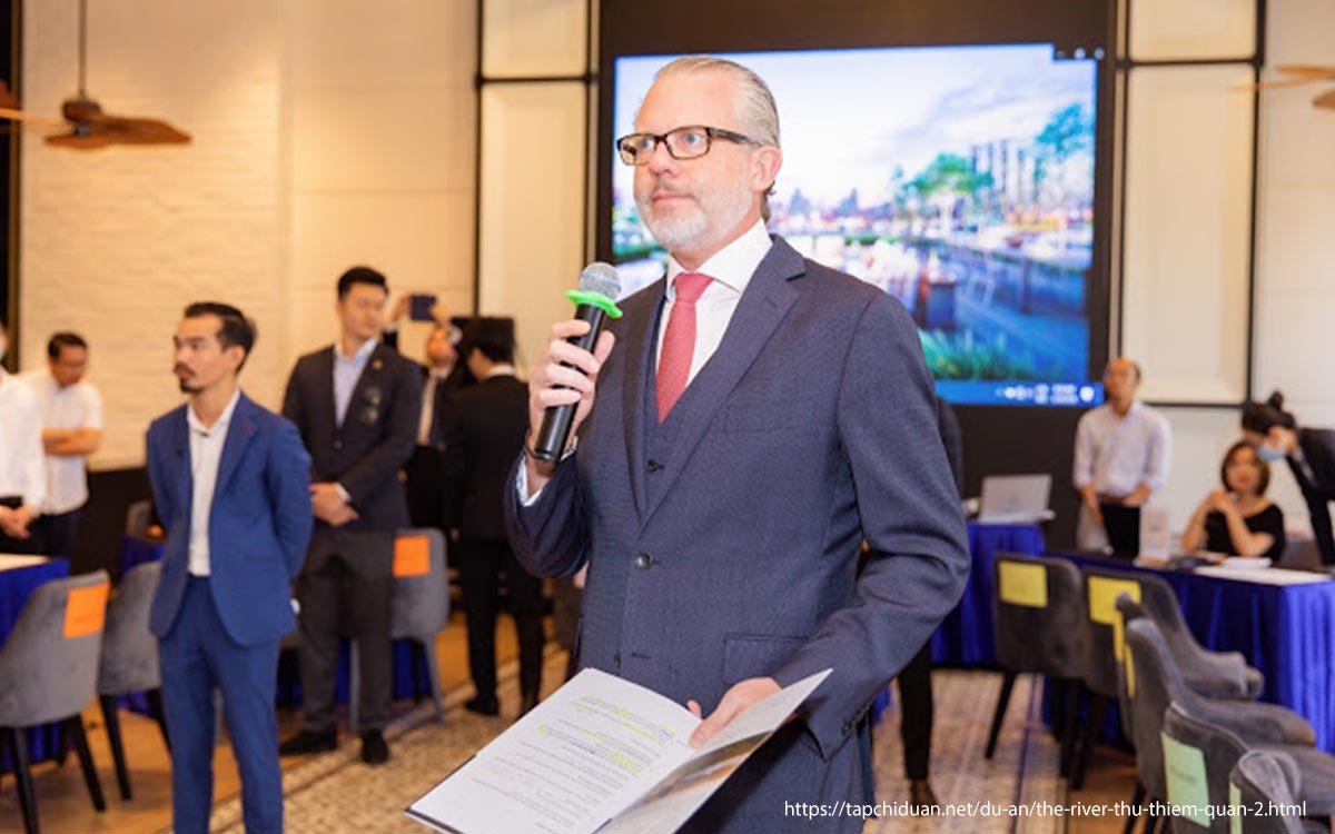 Haig Conolly - Giám đốc Sales & Marketing dự án The River Thu Thiem