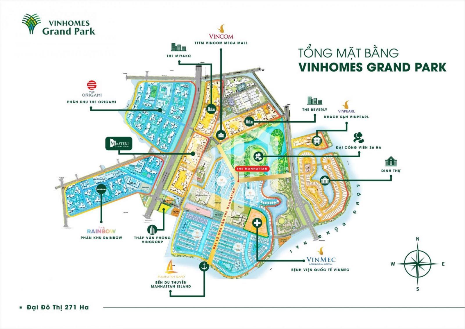  thông tin phân khu The Miyako Vinhomes Grand Park Quận 9