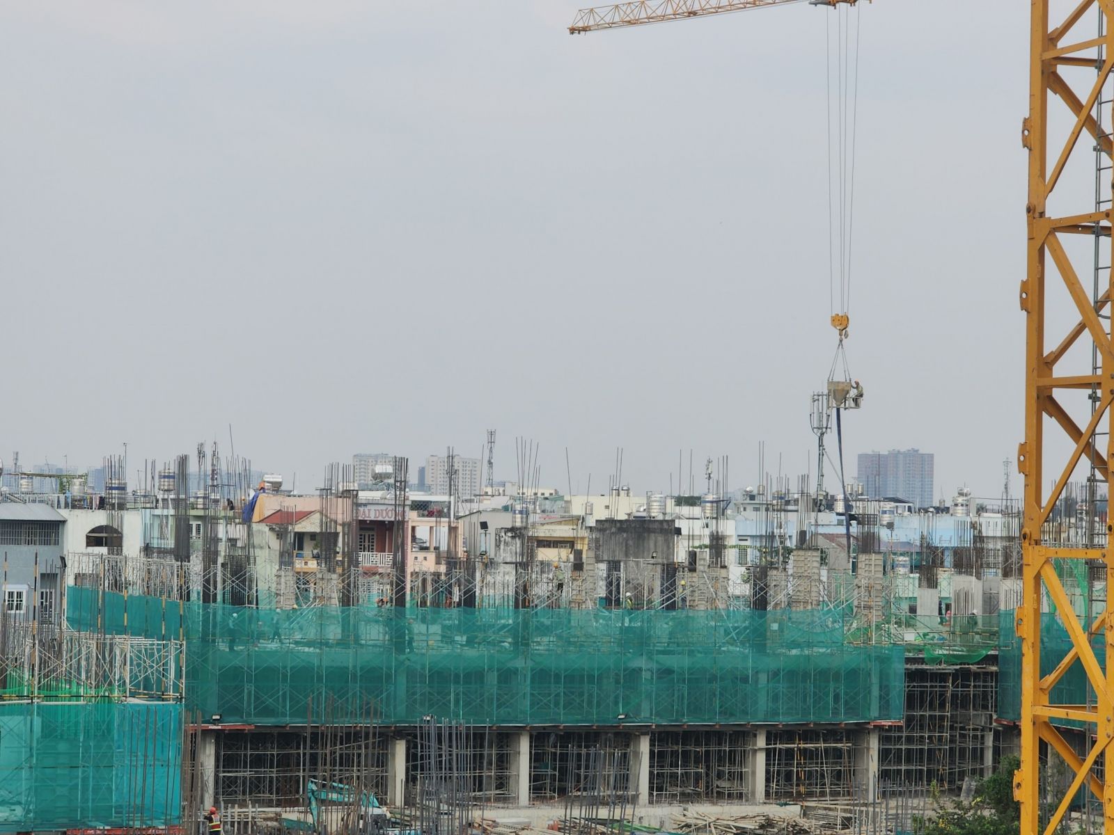 tiến độ xây dựng Block C chung cư The Privia Khang Điền