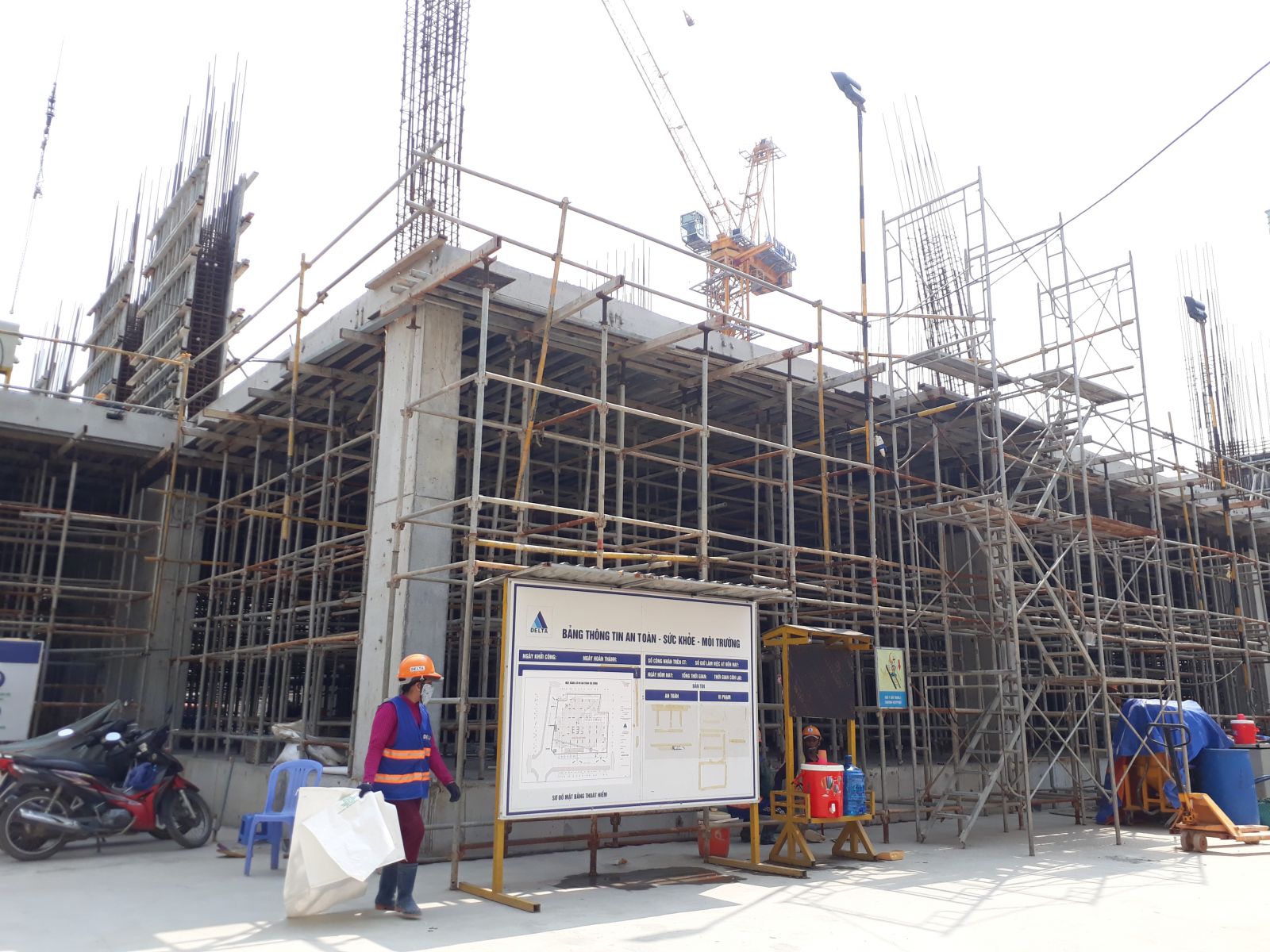 Tiến độ xây dựng dự án căn hộ ventosa Luxury tháng 10 năm 2018