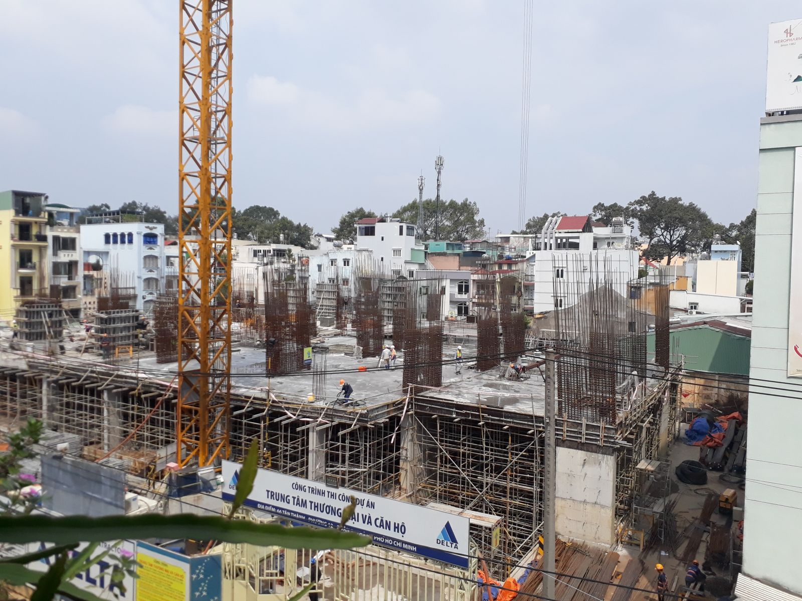 Tiến độ xây dựng dự án căn hộ ventosa Luxury tháng 10 năm 2018