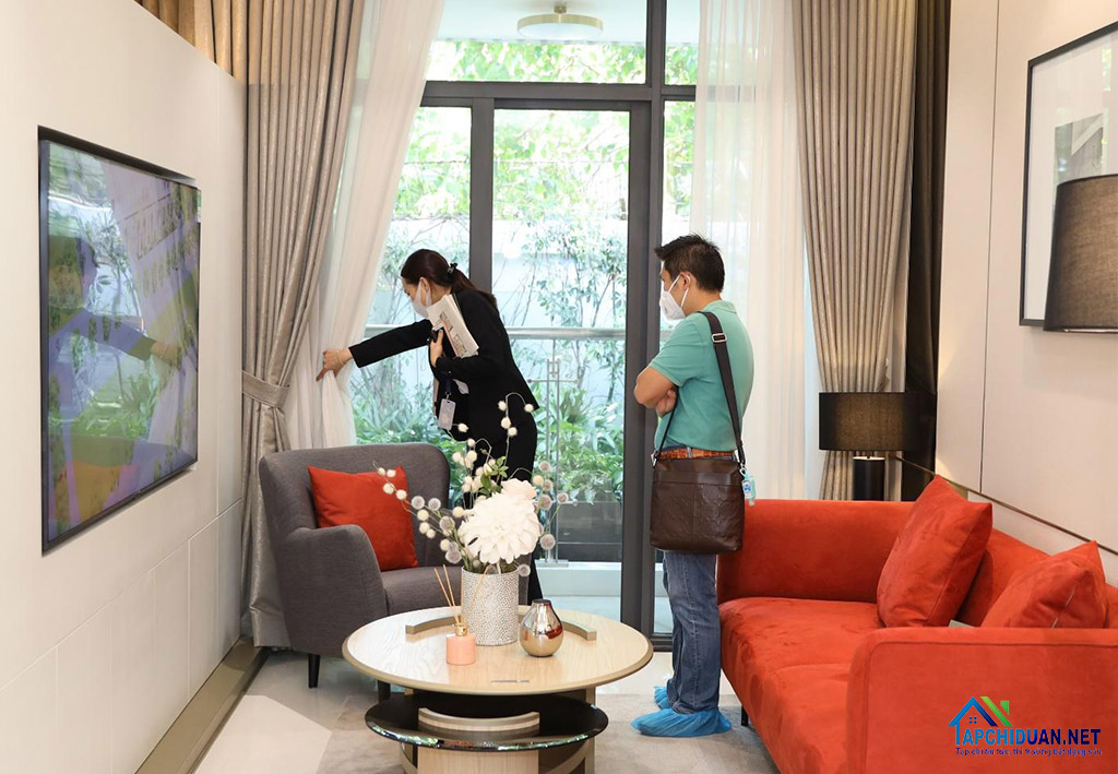 Nhà mẫu căn hộ Asiana Riverside chính thức đón khách tham quan