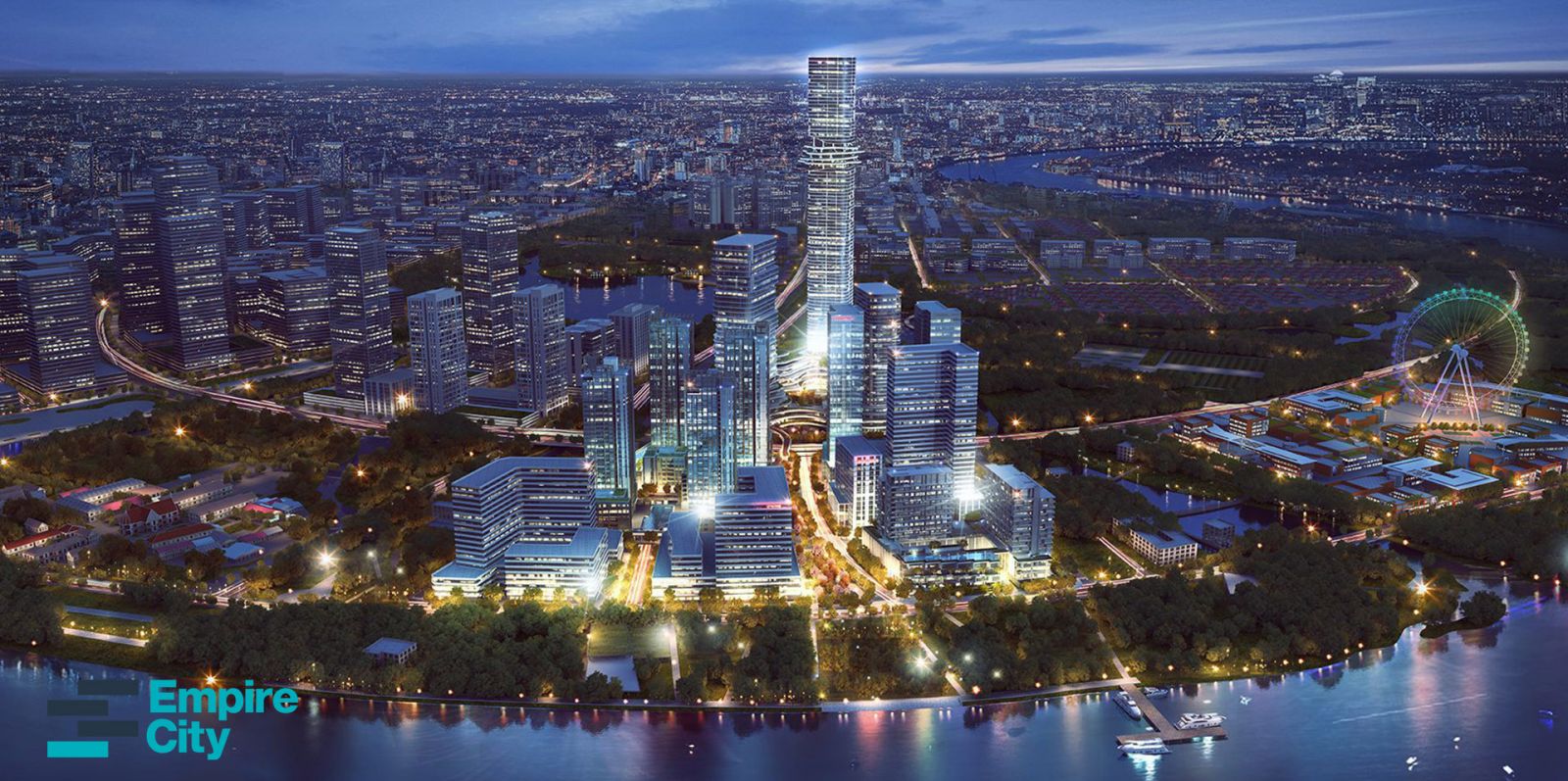 tỏng thể dự án empire city quận 2