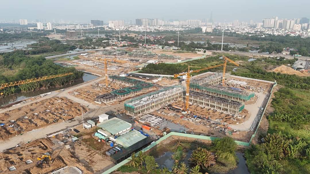 Cập nhật tiến độ xây dựng mới nhất dự án Foresta Khang Điền