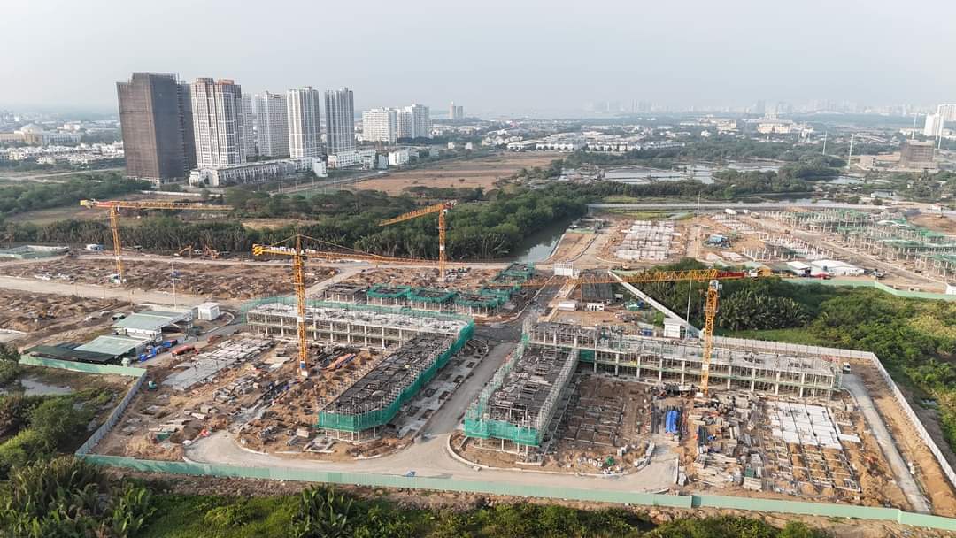 Cập nhật tiến độ xây dựng mới nhất dự án Foresta Khang Điền