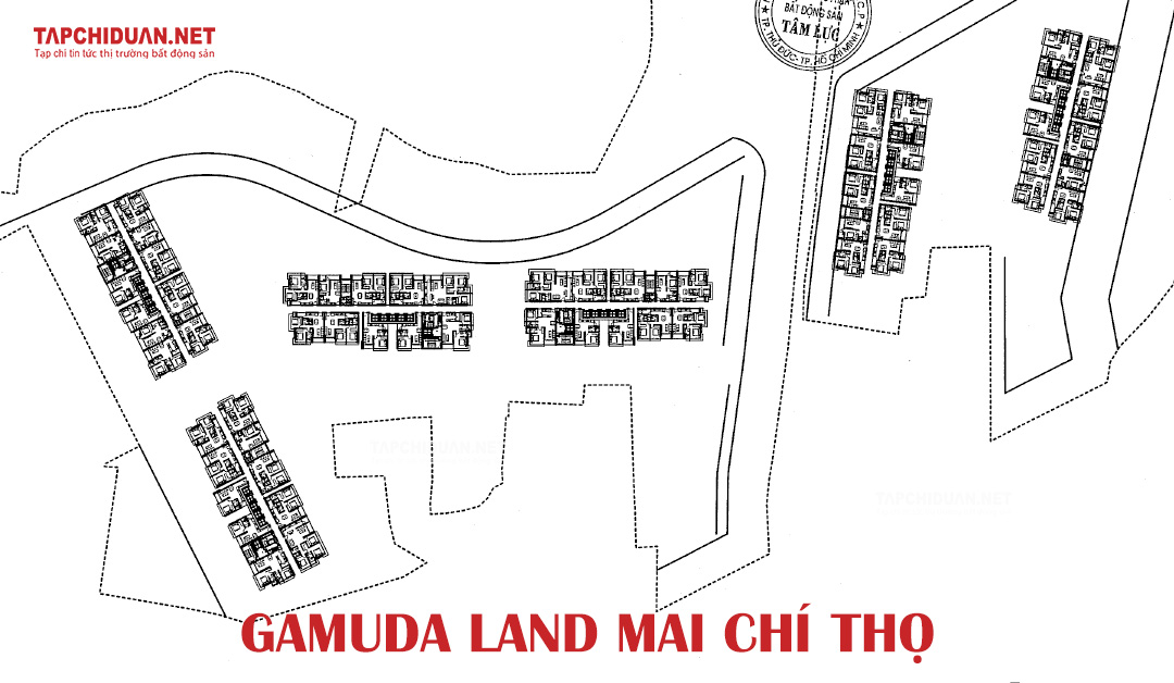 Mặt bằng dự án Gamuda Land Mai Chí Thọ Quận 2
