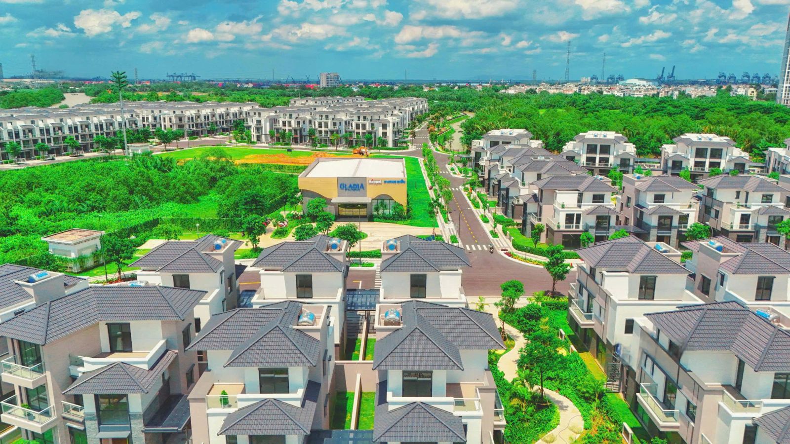 Hình ảnh tiến độ xây dựng Foresta Khang Điền tháng 7/2025