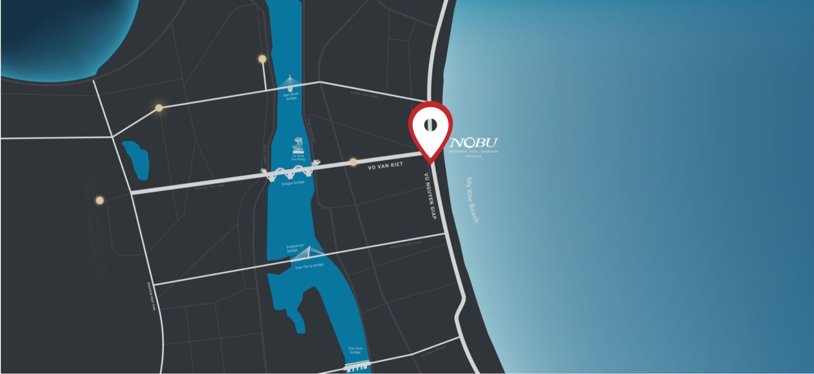 vị trí nobu hotel đà nẵng